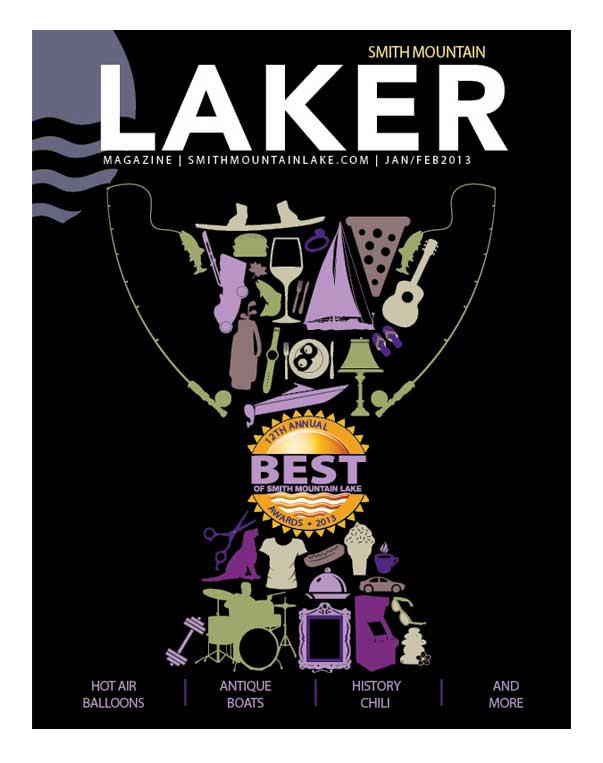 Laker magazine cover